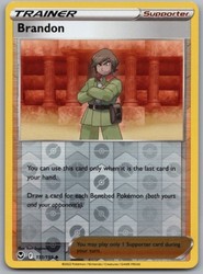 Brandon 151/195 Silver Tempest Reverse Holo