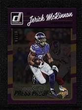 2016 Donruss Press Proof Black 7/10 Jerick McKinnon #172 4at