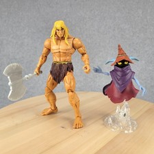 Mattel MOTU Masterverse Revelation Savage He-Man Orko Action Figure Set 8.5" Tan