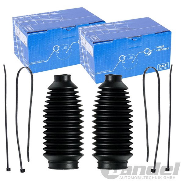 2X SKF Lenkmanschetten Satz Passend FüR Ford Galaxy Seat Alhambra VW Sharan |-image