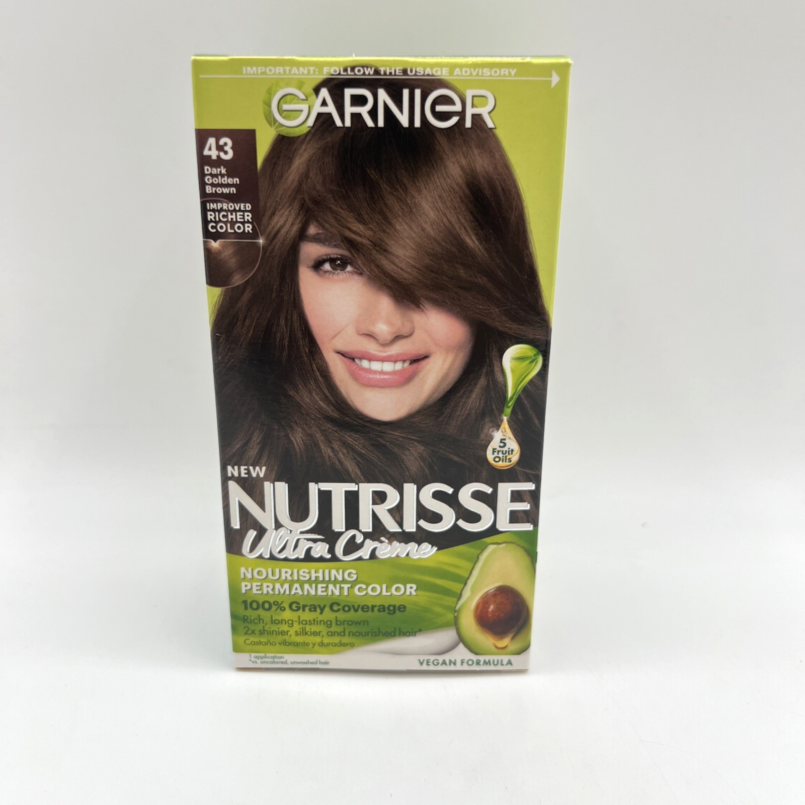 #43 Dark Golden Brown Permanent 1 Pack