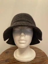 C.C Exclusives Gray Wool Blend Women’s Bucket Hat 
