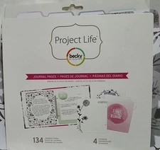 Project Life Journal Pages Dividers Package 134 Pages 