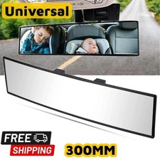 Car Universal Rearview Mirror Anti-glare 300mm Rear View Wide Angle Convex Clear Car Universal Rearview Mirror Anti-glare 300mm Rear View Wide Angle Convex Clear