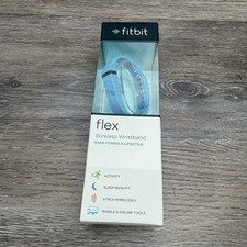 Fitbit Flex Activity Sleep Tracker Wristband Blue Color