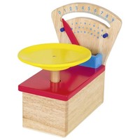 Goki Bunte Waage Aus Holz SpielküChe KinderküChe Kaufmannsladen Rollenspiel