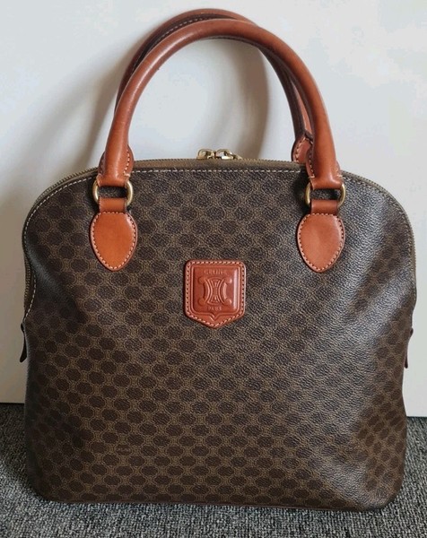 Authentic Vintage Celine Macadam Handbag Excellent Condition