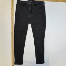 Hollister High-Rise Jean Legging Black Wash - Size 11R/30
