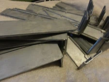 LOT 20 Penjoy Parts Metal SEMI TRAILER Roofs rear doors un-Painted Bare Metal