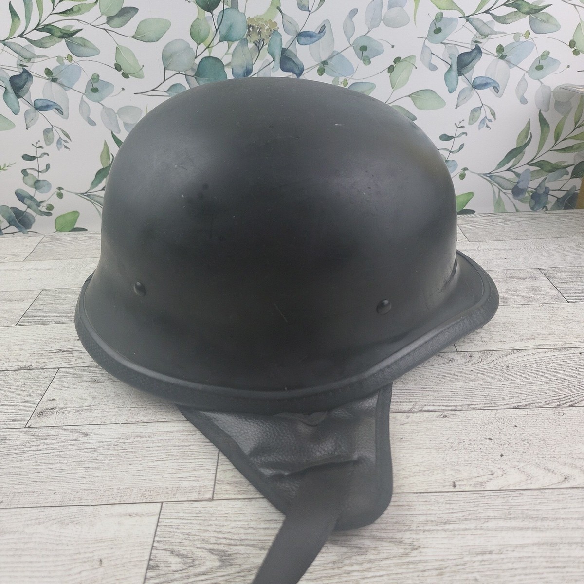 FMVSS 218 Matte Black Motorcycle Half Helmet DOT Large HY-809 | eBay