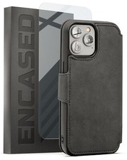 iPhone 14 Pro Wallet Case with Card Holder, Folio Flip Kickstand Case