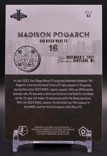 2023 Parkside NWSL Inserts & Parallels - You Pick - Picture 5 of 23