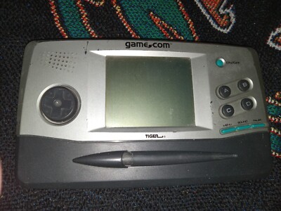 Tiger Game.com handheld system *missing stylus* screen need fixing 
