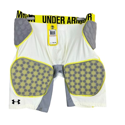 Under Armour Game Day 5-Pad Hex Compression Girdle Heat Gear Adult 3XL