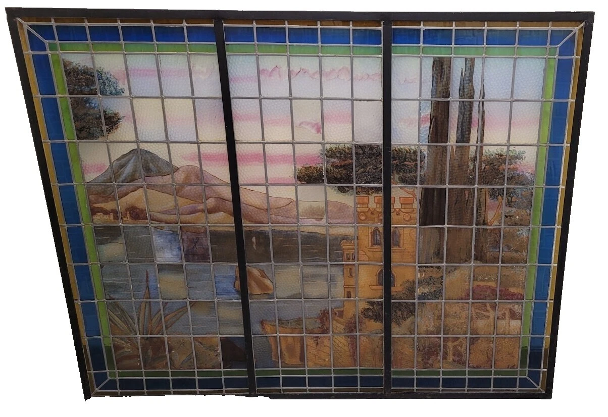 Glass Multi-Color Architectural & Garden Antiques