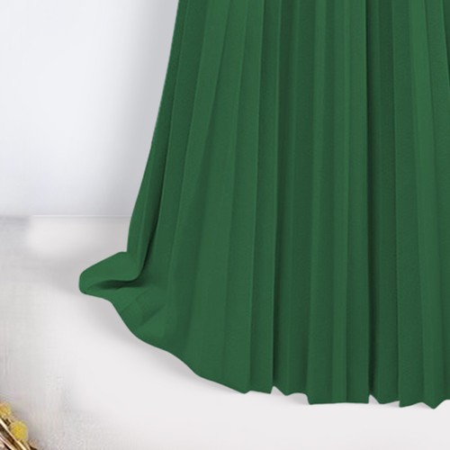Versatile High-waisted Women Skirt High-waist Elegant Women's Pleated High Waist - Picture 6 of 13