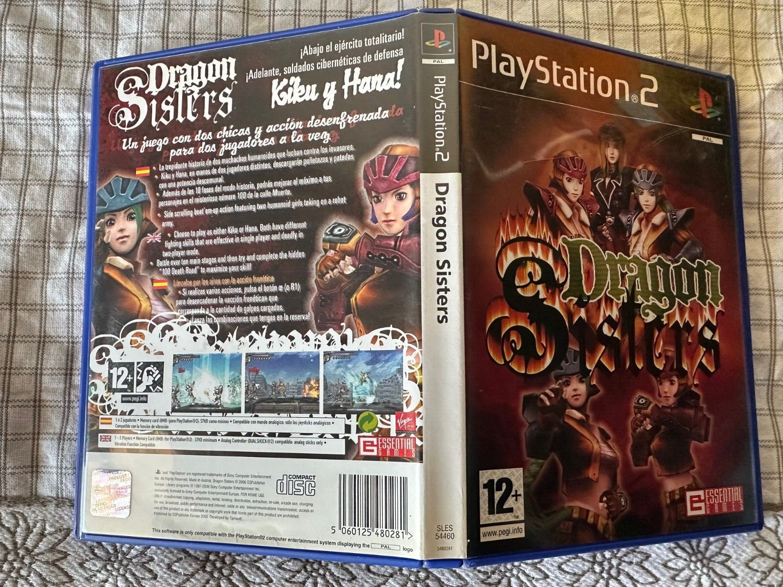 Dragon Sisters Sony Playstation 2 PS2 PAL UK Espana CIB