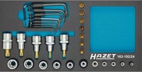 Hazet SteckschlüSselsatz Torx 12,5Mm 1/2 Zoll 6,3Mm 1/4 Zoll AußEn Torx Innen To