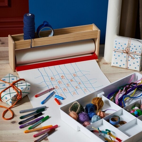 IKEA Zeichenpapier Rolle für Kinder 30M Kunstdruckpapier Rolle für Kind Malen & Skizzieren - Bild 7 von 9
