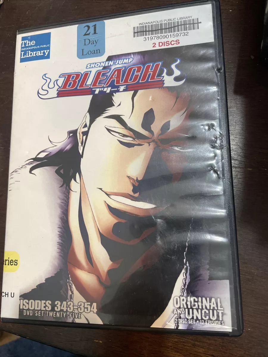  Bleach Uncut Set 25, Episodes. 343-354 : Movies & TV