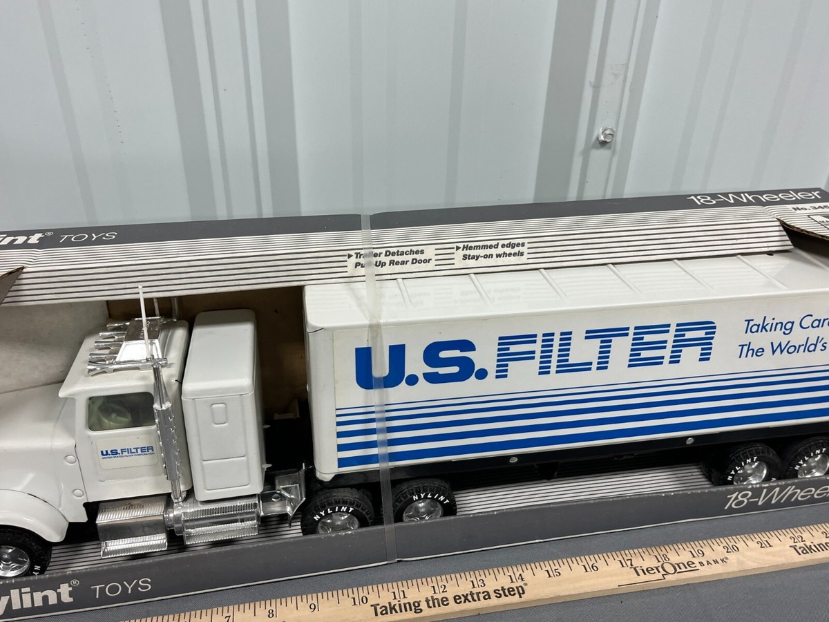 NYLINT 製　USA vintage track trailer ブリキ NYLINT 製 USA vintage track trailer ブリキ