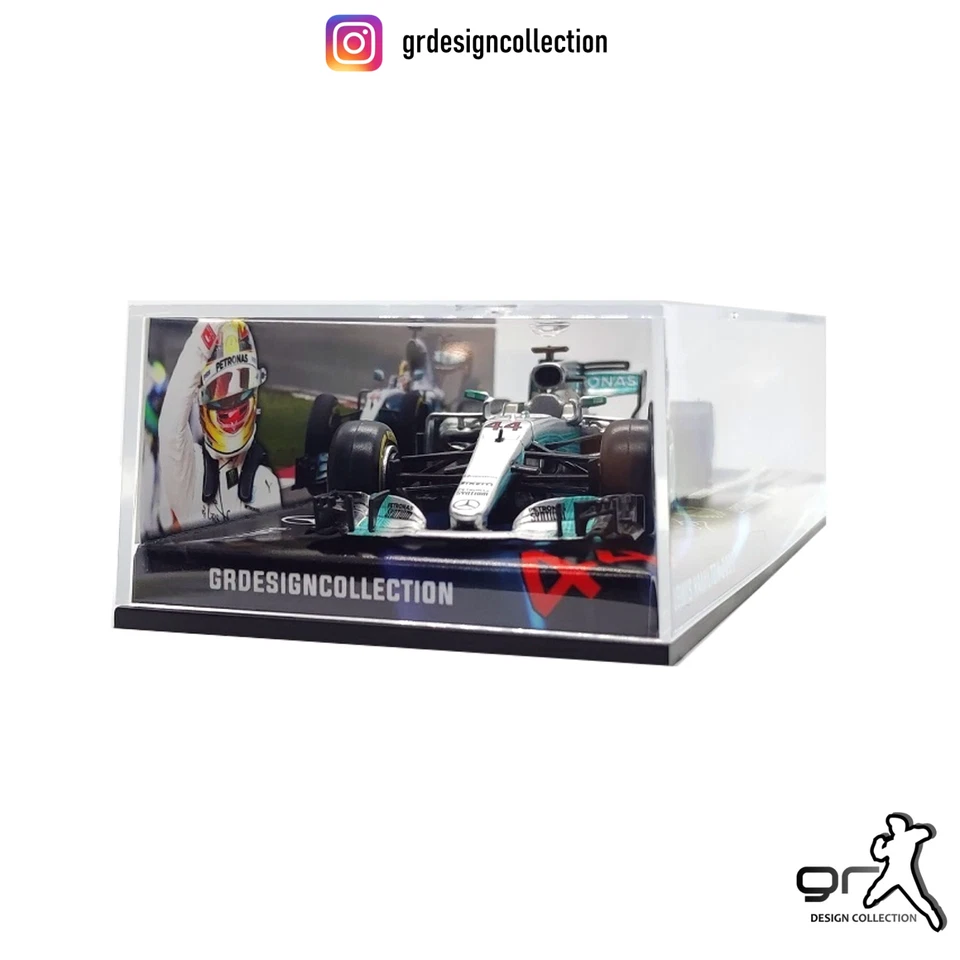 Lewis Hamilton - Mercedes W08 - F1 Winner Chinese GP 2017 / Altaya - IXO / 1:43 - Immagine 3 di 4
