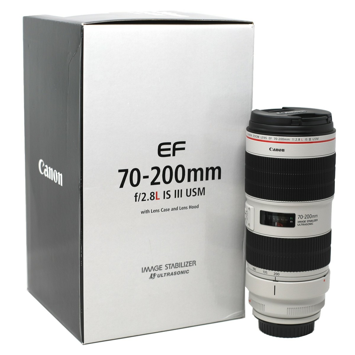 Canon EF 70-200mm f2.8 L IS III USM with Filter Kit 77mm UK