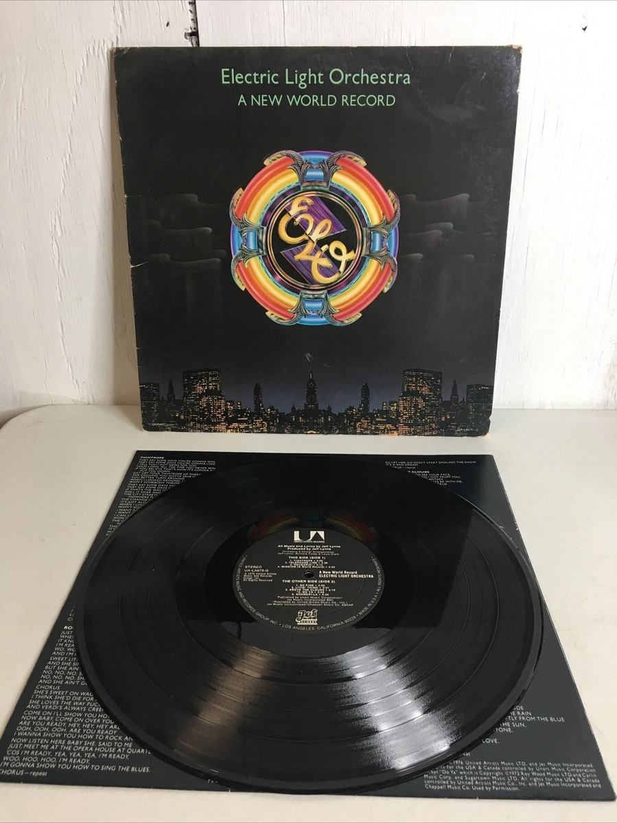 Electric Light Orchestra – New World Record, Vinyl LP Electric Light Orchestra – New World Record, Vinyl LP