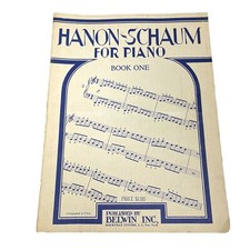 Hanon Schaum for Piano Book 1 Method Book Belwin Sheet Music Progressive