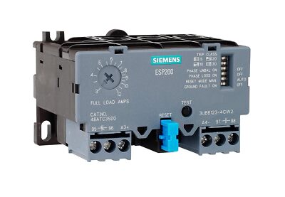 Siemens 3ub81234ew2 Solid State Overload Relay Esp200 Catalog No 48ate3s00 10 to