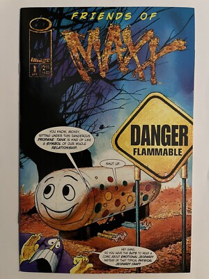 FRIENDS OF MAXX #1 & 2 of 3 SAM KIETH 1996 IMAGE DUDE JAPAN LOW