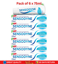 Sensodyne Daily Care for Sensitive Teeth Original Mint - 6 x 75 ml (Value Pack) 39.98 per litre