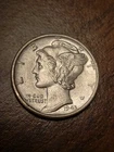 Uncirculated 1943-D Denver Mint Silver Mercury Dime