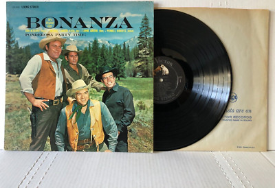 Bonanza Cast PONDEROSA PARTY TIME! Original 1962 RCA Victor Stereo VG+/VG+
