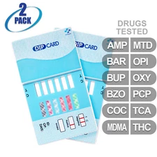 Mintegrity [2pk] 12-Panel Dip Card Urine Drug Test  #MI-WDOA-3124