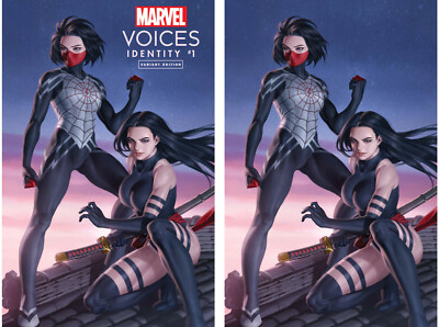 MARVEL'S VOICES: IDENTITY #1 (YOON EXCLUSIVE SILK/PSYLOCKE TRADE/VIRGIN SET)