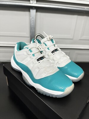 NIKE AIR JORDAN 11 RETORO low 27㎝ Nike Air Jordan XI 11 Retro Low Shoes “Aqua Safari” 580521-143