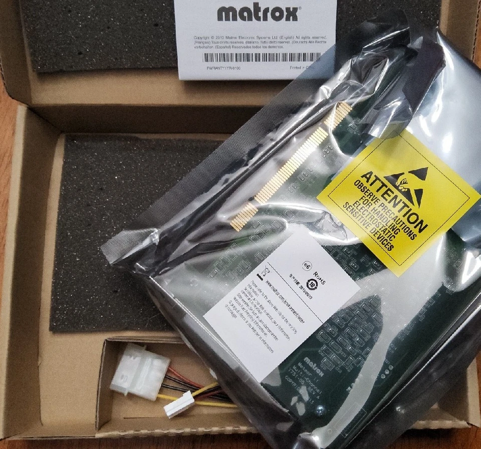 Matrox Meteor-II MC/4 Multi-Channel PCI Frame Grabber - Image 3 of 4