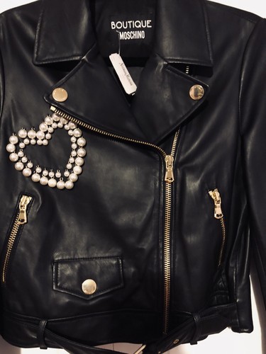 moschino motorcycle jacket
