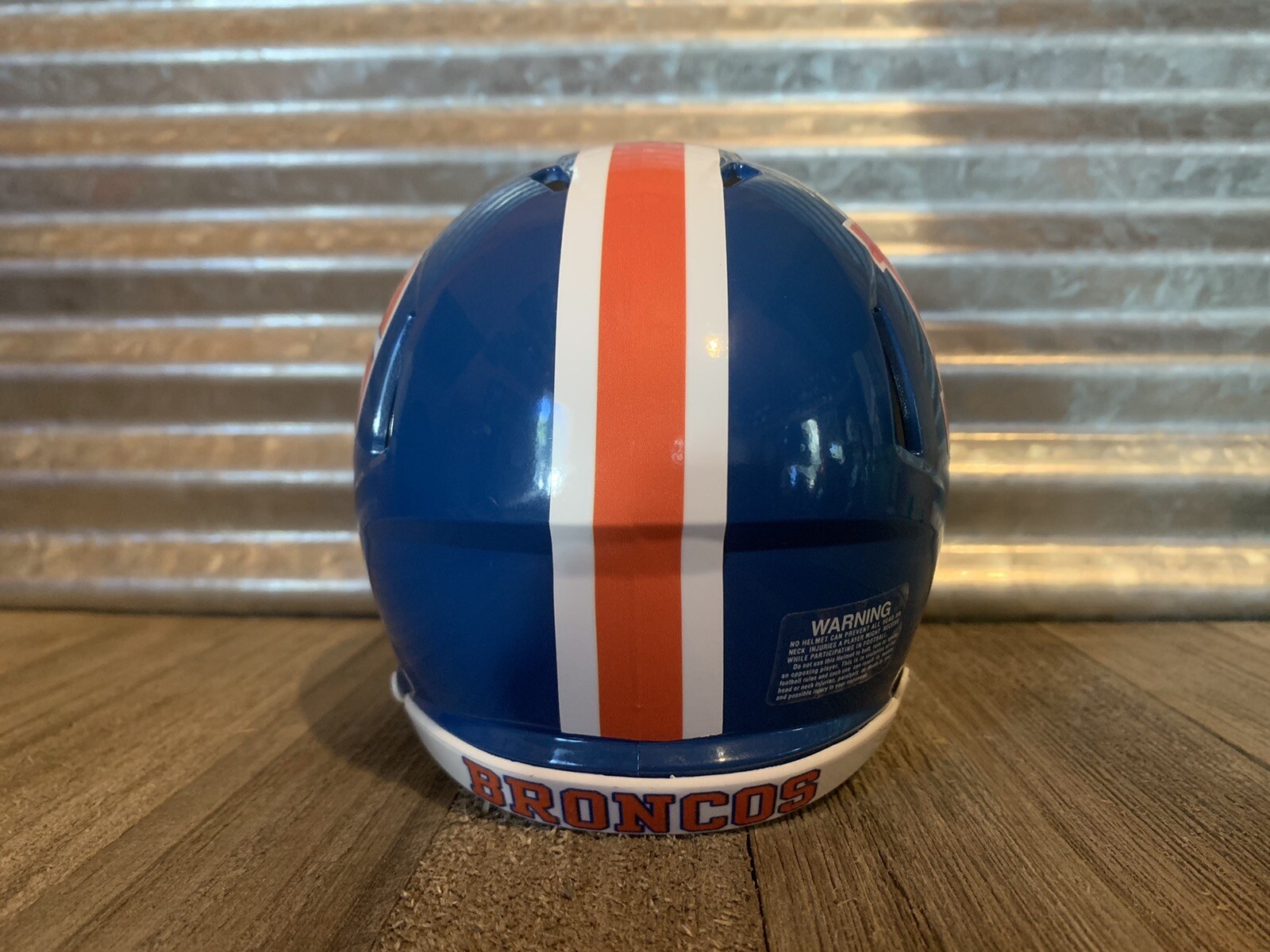 1974-1992 Denver Broncos Speed Mini Helmet