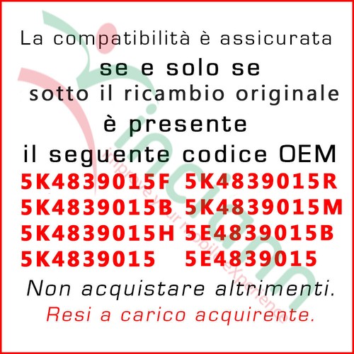 Attuatore serratura sportello posteriore sinistro per Skoda Yeti 09-15 ATT0 - Picture 5 of 10