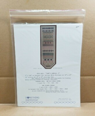 Something Different Jane's Sampler - 1 Cross Stitch Pattern Chart #326 ABR-1