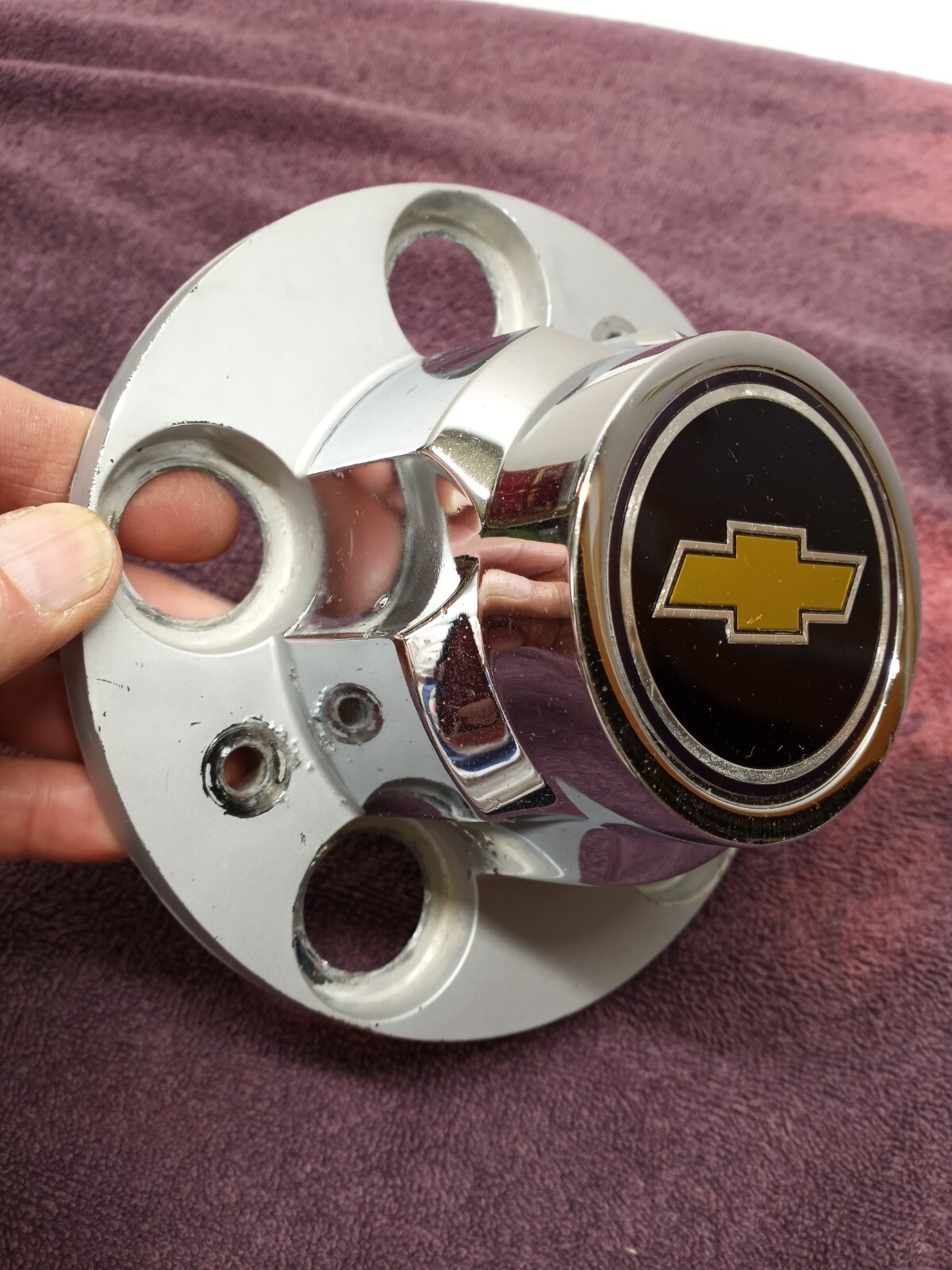 Vintage CHEVROLET TRUCK CENTER CAP 5 LUG HUBCAPS 1970`s 1980`s Rally ...