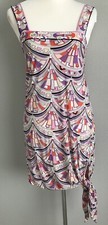  40 06  EMILIO PUCCI delicate nylon stretch Dress blouse Top Tunic made ITALY
