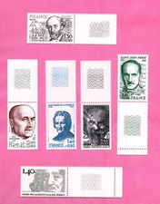 FRANCE - 1980 - YT 2095/100**MNH - BdF - PERSONNAGES CELEBRES - COTE 5,5€
