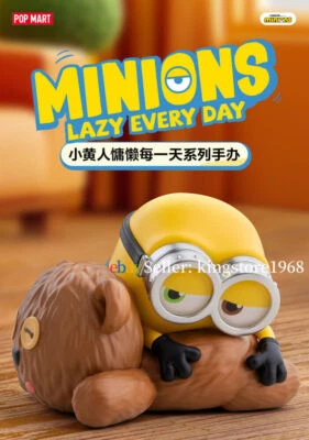 New POPMART Minions Lazy Every Day Series Confirmed Blind