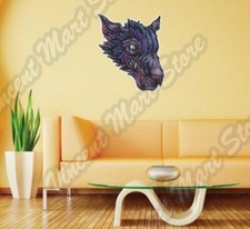 Wolf Head Canis Lupus Wild Animal Wall Sticker Interior Decor 20"X25"