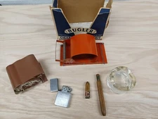 Bugler Cigarette Making Kit Ash Tray Storm King Lighter Cigar Pen Lot cigar cig
