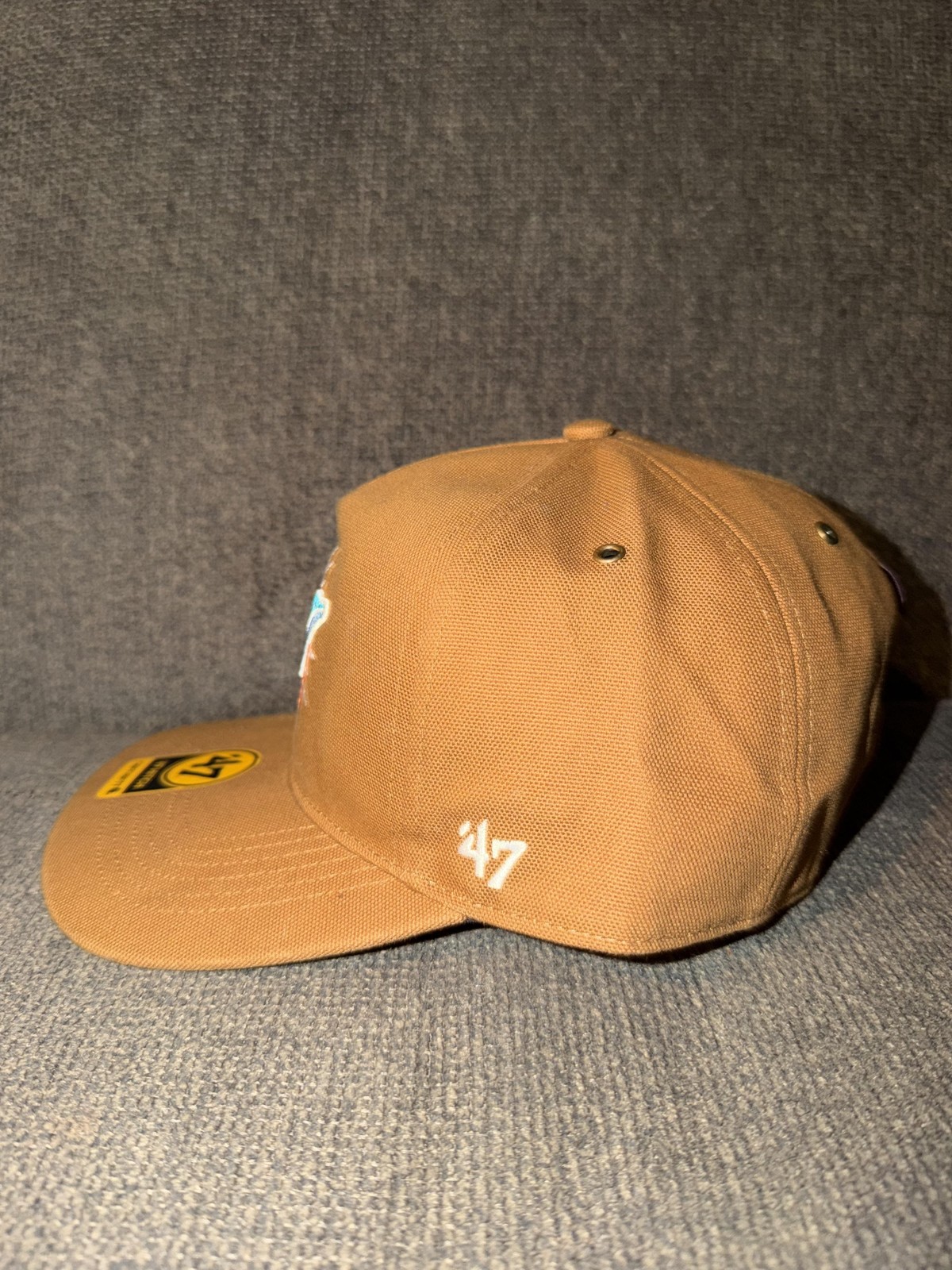 Miami Dolphins Hat Cap Snap Back Mens One Size Brown NFL Football Carhartt '47 thumbnail 4