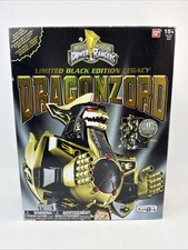 Black Edition Legacy Dragonzord Complete Bandai Mighty Morphin Power Rangers